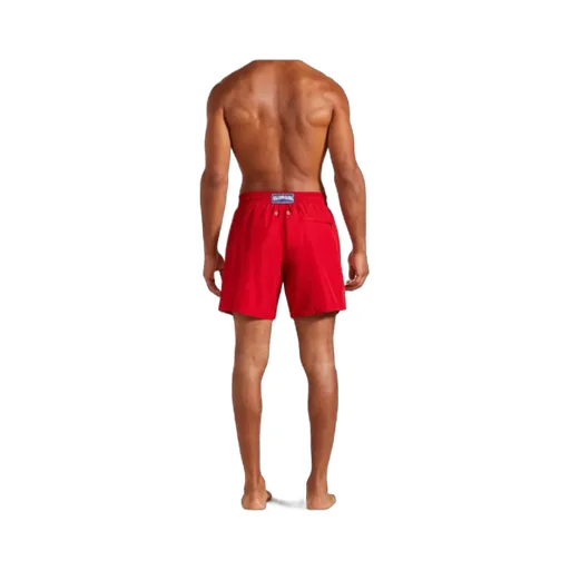 Graphic-Print Swim Shorts