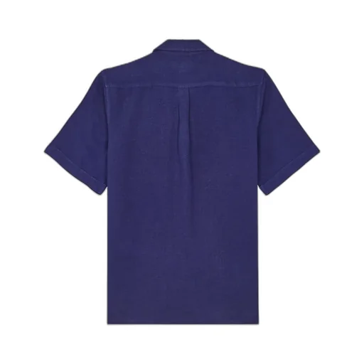 Short-Sleeve Linen Shirt