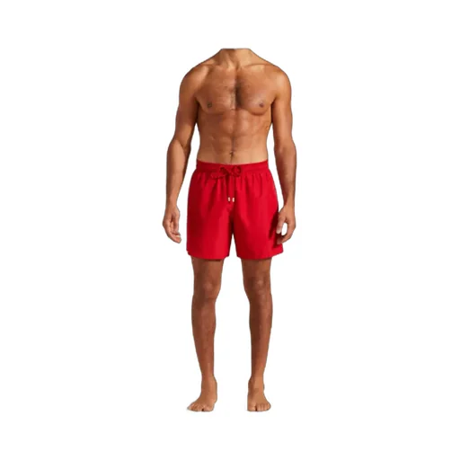 Graphic-Print Swim Shorts