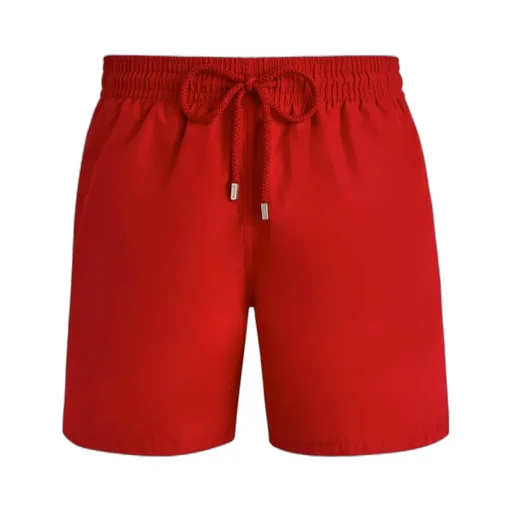 Graphic-Print Swim Shorts