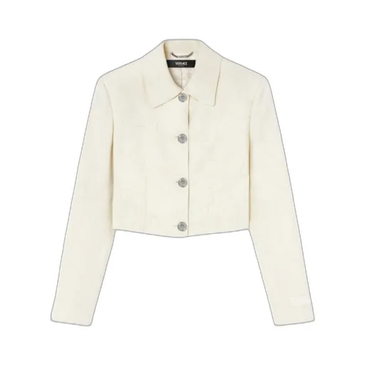 Medusa Head Cropped Jacket