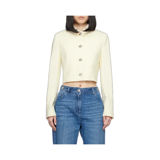 Medusa Head Cropped Jacket