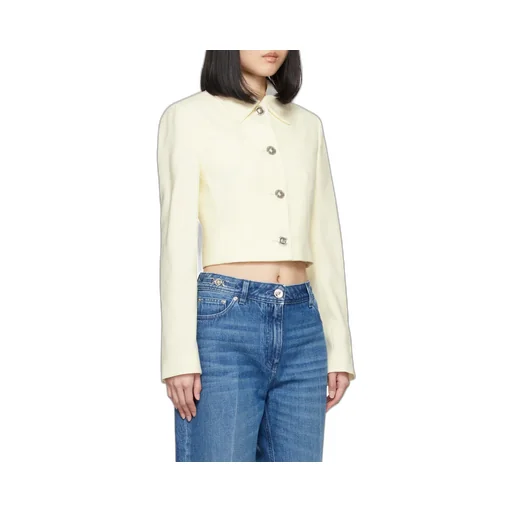 Medusa Head Cropped Jacket