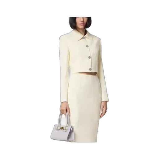 Medusa Head Cropped Jacket