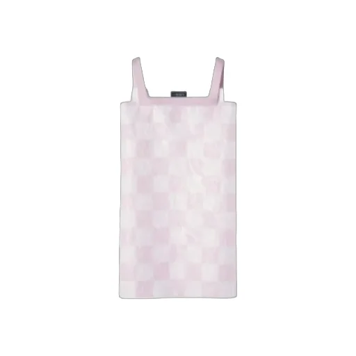 Check-Printed Sleeveless Mini Dress