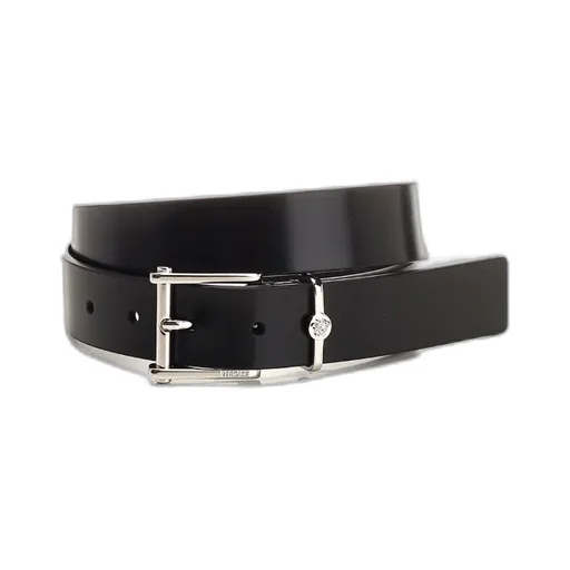 Logo-Engraved Buckle Belt