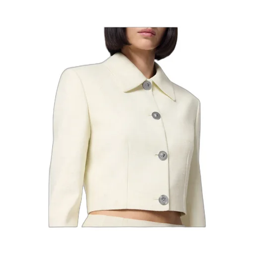 Medusa Head Cropped Jacket