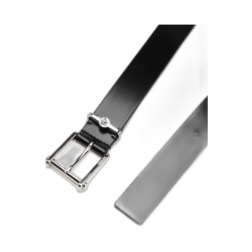 Logo-Engraved Buckle Belt