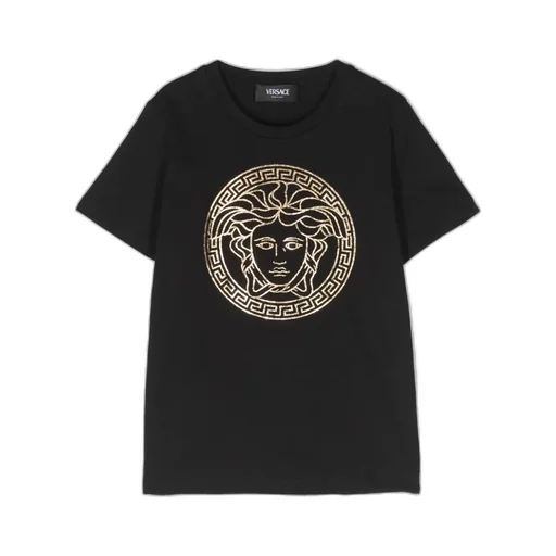 Medusa Head Printed Crewneck T-Shirt