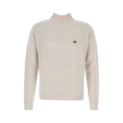 Orb Embroidered Fisherman Jumper