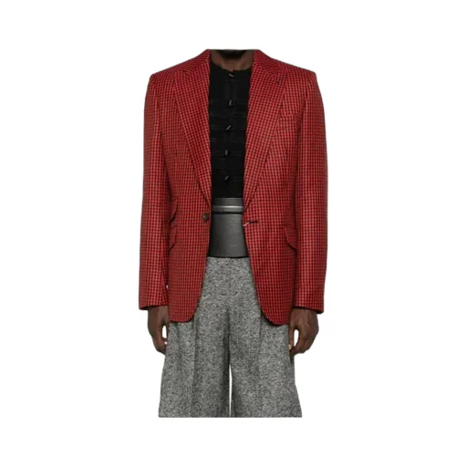 Long-Sleeved Blazer