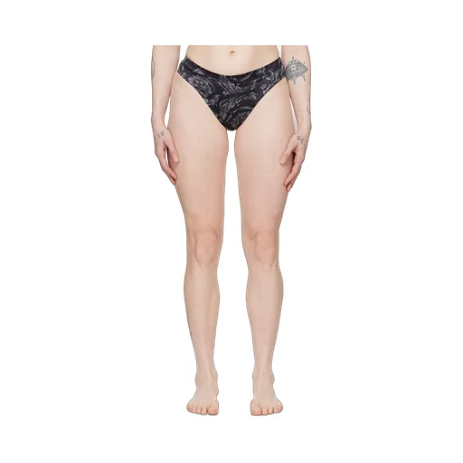 Barocco-Printed Stretched Briefs