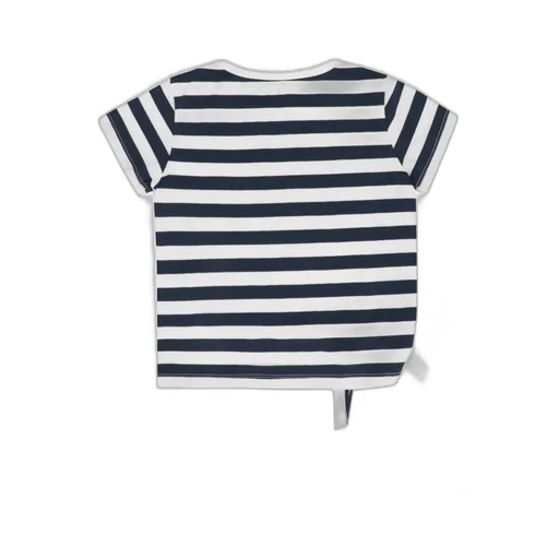 Nautical Medusa Striped Crewneck T-Shirt