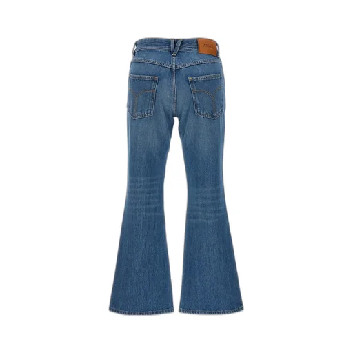 Medusa Logo Flared Jeans