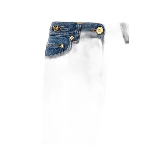 Medusa Logo Flared Jeans