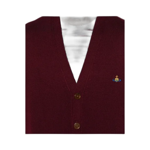 Orb Intarsia-Knit Cardigan