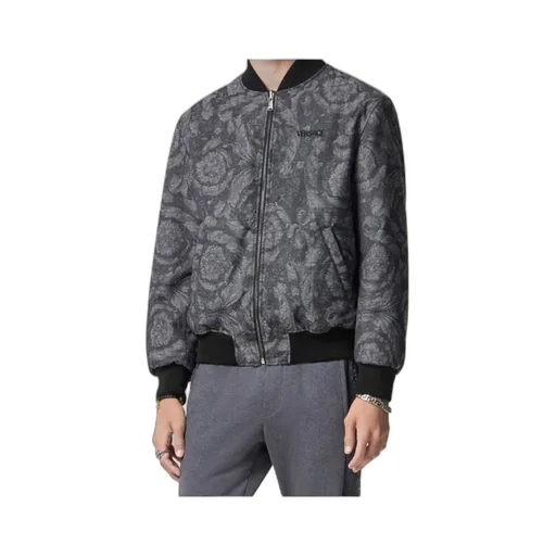 Reversible Zipped Bomber Jacket