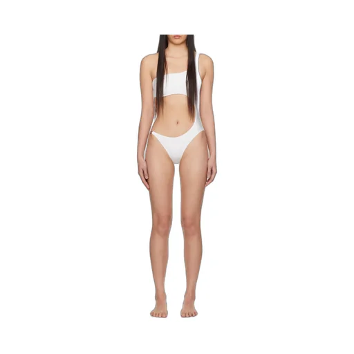 Medusa-Plaque Cut-Out Swimsuit