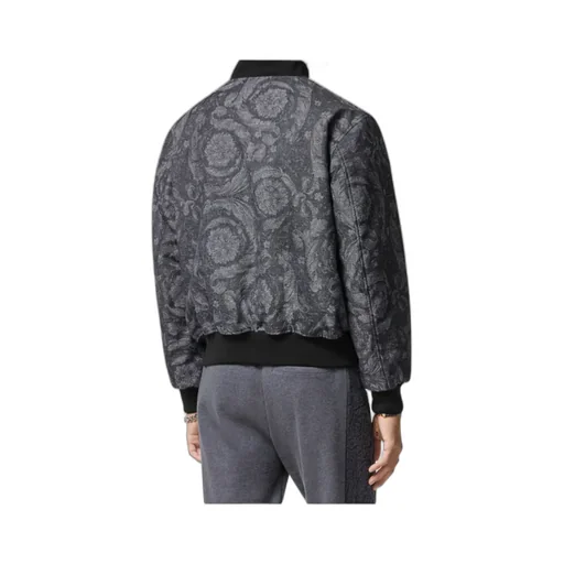 Reversible Zipped Bomber Jacket