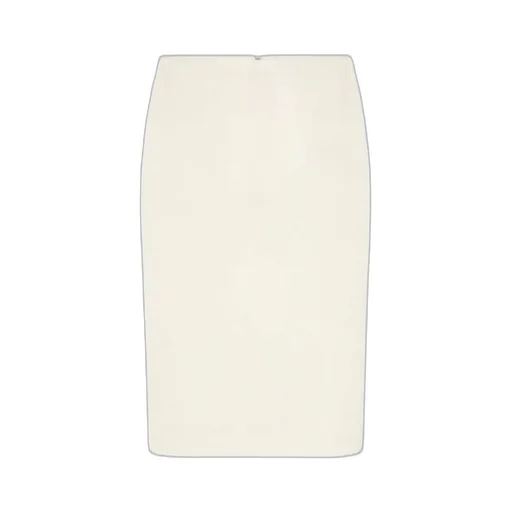 Mid Length Slim Cut Skirt