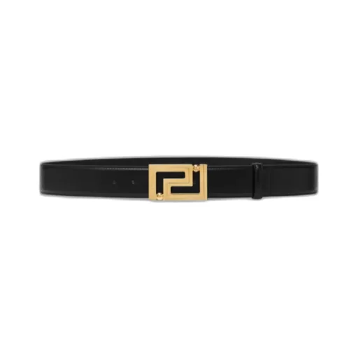 Greca Logo Engraved Belt