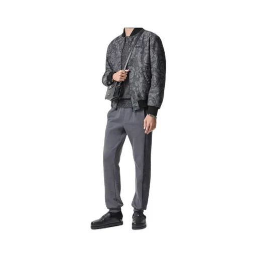 Reversible Zipped Bomber Jacket