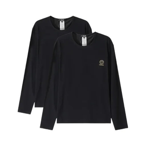 Pack Of Two Long-Sleeved Crewneck T-Shirts