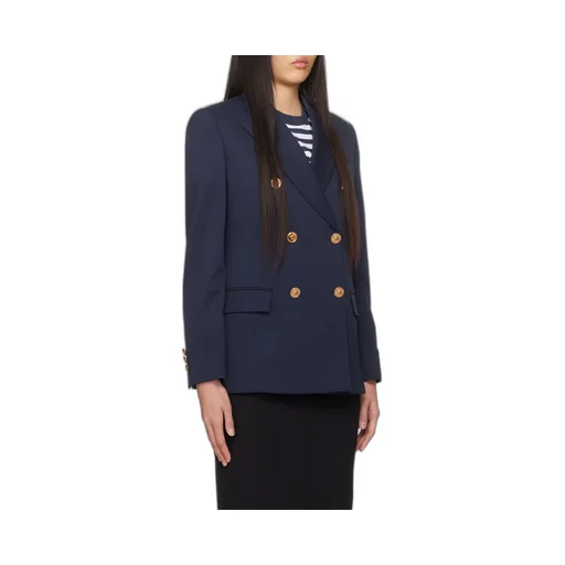 Medusa Head-Buttons Tailored Blazer