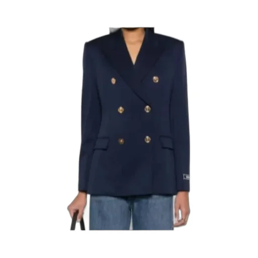 Medusa Head-Buttons Tailored Blazer