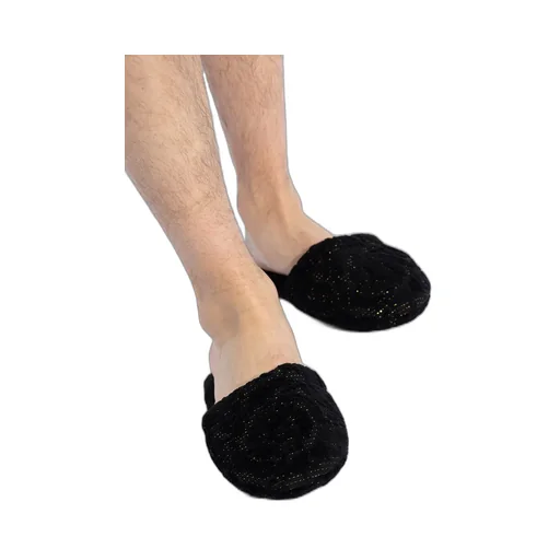 Round-Toe Slip-On Slippers