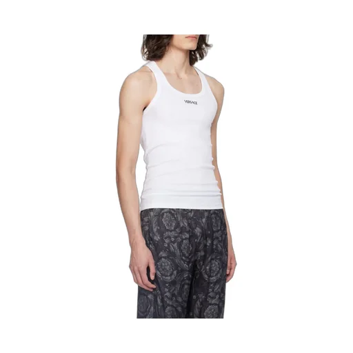 Logo-Embroidered Tank Top