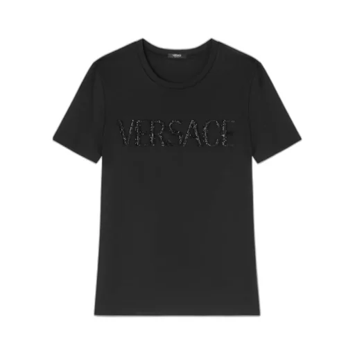 Logo Embellished Crewneck T-Shirt
