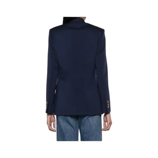 Medusa Head-Buttons Tailored Blazer