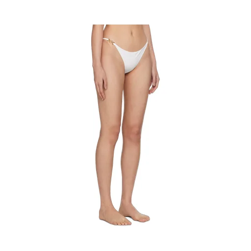 Medusa-Plaque Chain-Detail Bikini Bottoms