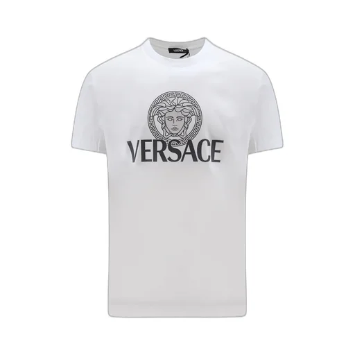 Medusa Head-Printed Crewneck T-Shirt