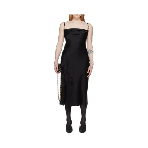 Lace-Detailed Sleeveless Dress