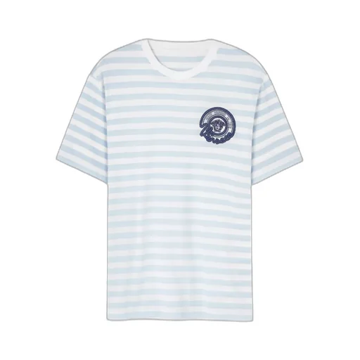 Striped Crewneck T-Shirt