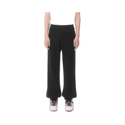 Cotton Jogging Trousers With Chez Valentino Patch