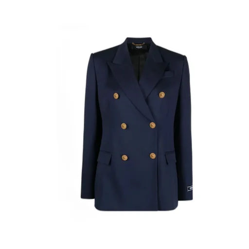 Medusa Head-Buttons Tailored Blazer