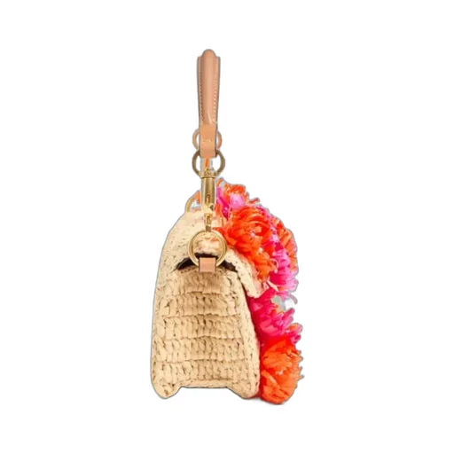 Locò Floral Embellished Small Shoulder Bag