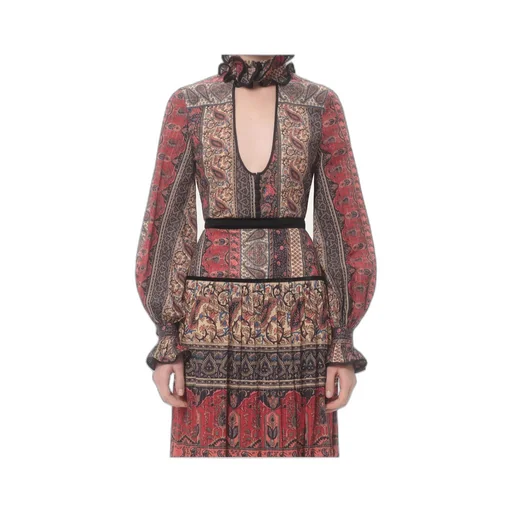 Voyage Imaginaire-Printed Ruffled Shirt