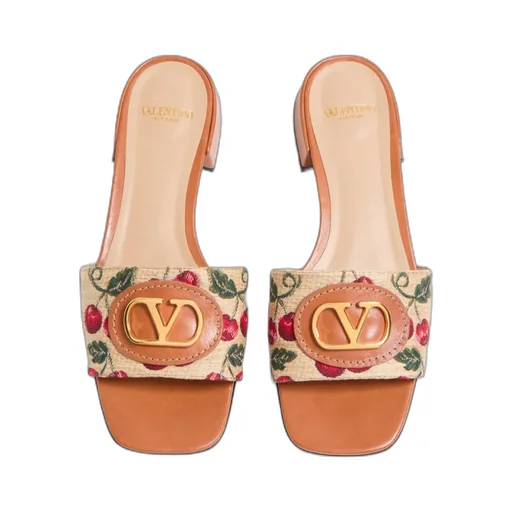 Vlogo Cherrifique Square Open Toe Sandals