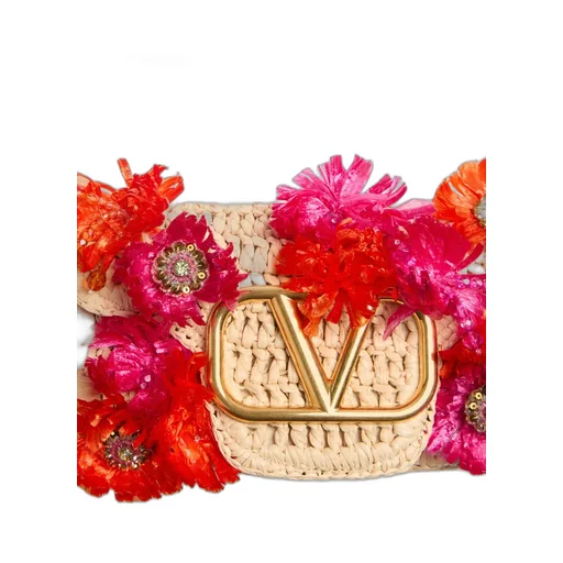 Locò Floral Embellished Small Shoulder Bag