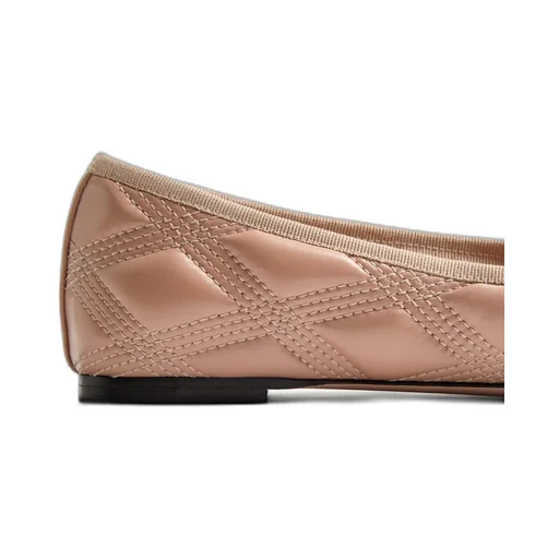Bow Detailed Slip-On Ballerina Shoes
