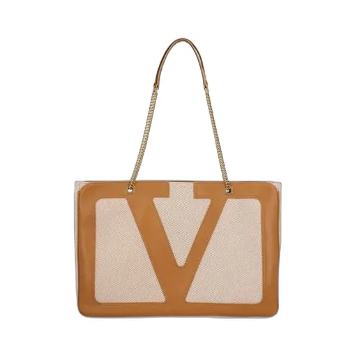 Vlogo Patch Zip Detailed Shoulder Bag