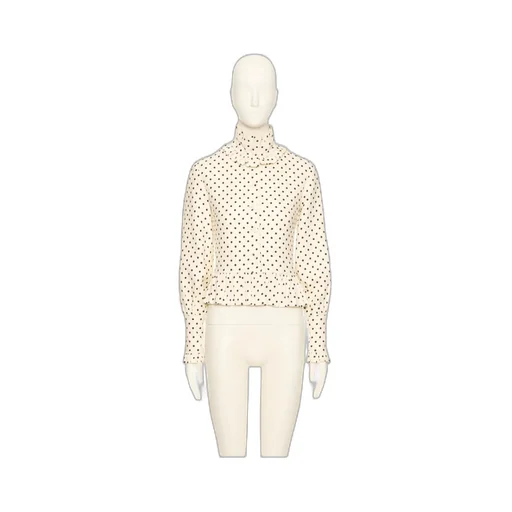 Polka Dot-Print Jacket