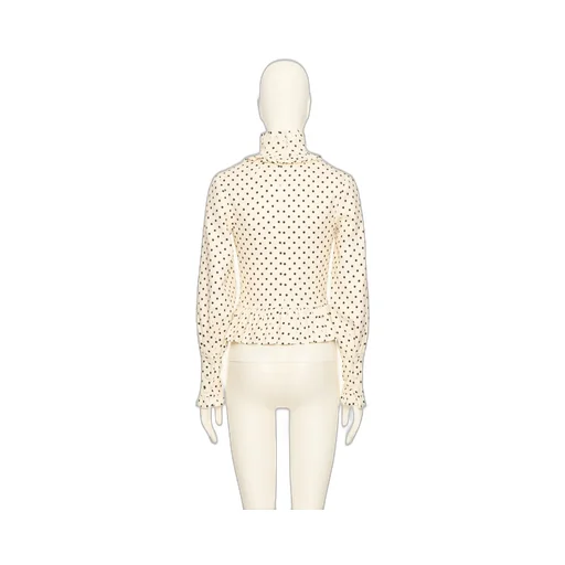 Polka Dot-Print Jacket