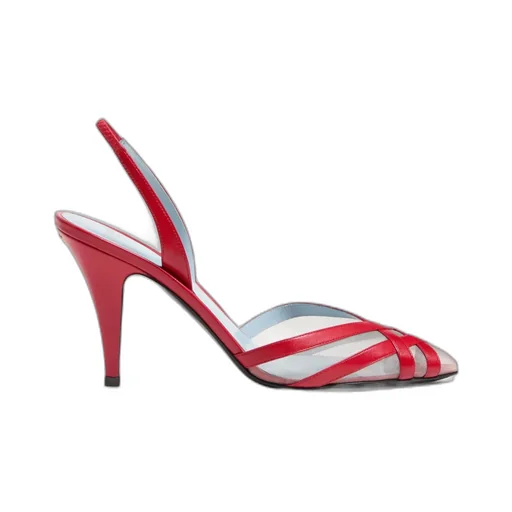 Impudance Pointed Toe Slingback Pumps