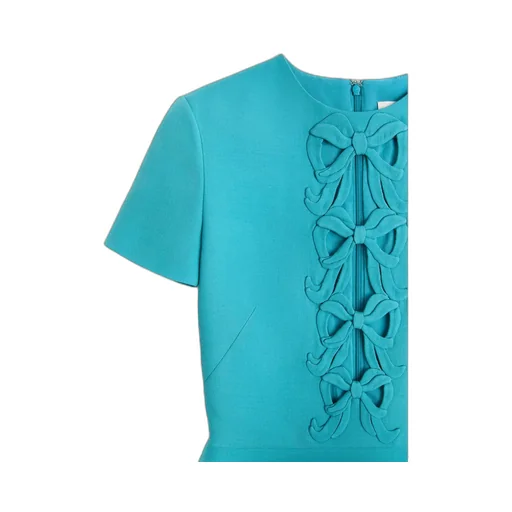 Bow Detailed Cut-Out Dress