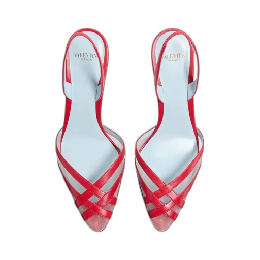 Impudance Pointed Toe Slingback Pumps